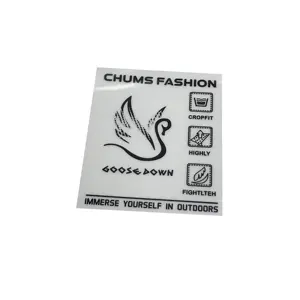 의류 열 전달 스티커 로고 패치 용 티셔츠 필름 용 패브릭 맞춤형 전사 인쇄