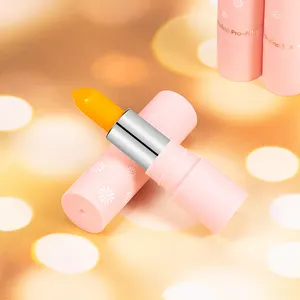 Colorina best quality vegan halal lipstick oem makeup cosmetics bulk wholesale temperature color changing colour lipstick