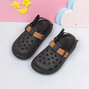 Nouvelles sandales d'été Croc pour femmes et hommes, en EVA, à semelle épaisse, souples, confortables, à bout fermé, antidérapantes, pour la maison - Product Image 2