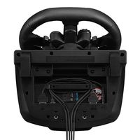 Volant de course Logitech G923 TRUEFORCE avec pédales, retour de force nouvelle génération, pack de simulation de course pour PS5/PS4/PC