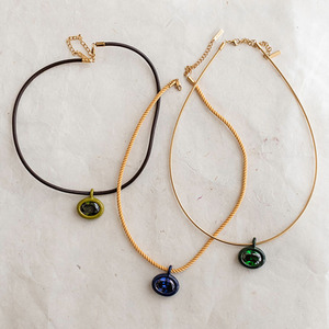 <span class=keywords><strong>Collana</strong></span> con Ciondolo a Forma di Oliva in Zaffiro Rosa, Placcato Oro, Gioiello Religioso alla Moda, Charm Carino per Regalo - Product Image 3