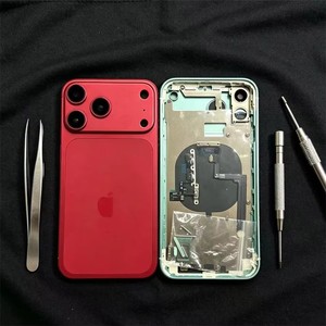 Vetro Posteriore per <span class=keywords><strong>iPhone</strong></span> XR 11 12 16 Convertibile in 17 Pro, Cover Posteriore in Vetro per Telefono Cellulare, Scocca Posteriore per Batteria - Product Image 2