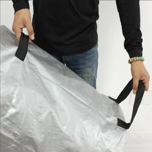 Bolsas de basura de hojas tipo recogedor de jardín reutilizables de servicio pesado profesional plegables para recolección de césped - Product Image 4