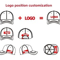 Gorra de Béisbol Lackpard D100 de Alta Calidad, Unisex, de 6 Paneles, Personalizable, con Malla, Tela Elástica de Alto Rendimiento, Patrón de Letras, Diseño Mágico