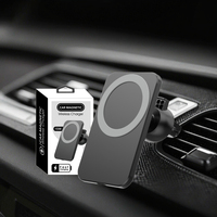 Produits Tendances 2026 Nouveautés Support Téléphone Voiture Magnétique 15W Chargeur Sans Fil pour iPhone 16 Pro Max Chargeur de Voiture