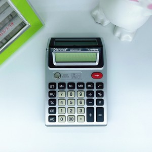 Détecteur de devises KK8101 avec calculatrice, double affichage, pour bureau et usage financier, en matériau PP, alimentation secteur murale - Product Image 3