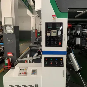 2 4 6 8 Color Flexo Non Woven Film Printer Automatic Flexo Printing Machine For Paper Printing