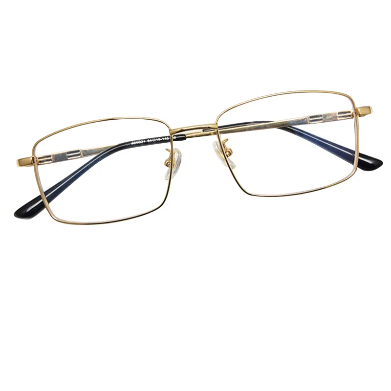 Novo Design de Óculos Olho de Vidro Quadros Homens De Titânio Armações Itália