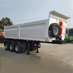 Semirremolque Volquete Trasero de Acero de 42 m³ con Suspensión Mecánica y 3 Ejes, de Alta Calidad y Uso Pesado, Fabricado en China, Modelo 80 - Product Image 1