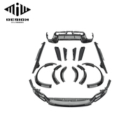 Élargisseurs d'ailes en fibre de carbone sèche MIW, finition brillante/mate, qualité supérieure pour Ferrari Purosangue FUV, style OEM, 4 pièces