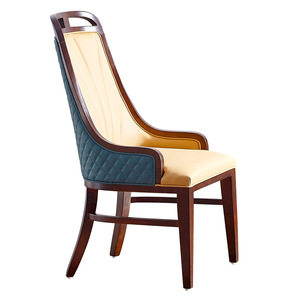 Modern Masif Ahşap Yüksek Sırtlı Elmas Çizgili Dinlenme Koltuğu Restoranlar İç<span class=keywords><strong>in</strong></span> Lüks İnternet Fenomeni Koltuk - Product Image 5