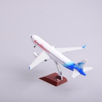 Modèle d'avion en métal moulé sous pression Maldivian Airlines A320 de 20 cm, jouet souvenir, avion de simulation en résine pour Noël