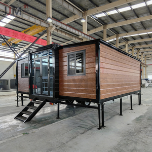Maison conteneur préfabriquée en acier extensible JJM, design moderne, pour bureau, hôtel, utilisation portable, remorque de <span class=keywords><strong>voyage</strong></span> pour ferme - Product Image 2