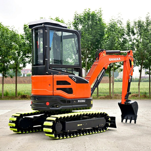 Mini-excavatrice compacte SHANDING 3 tonnes, diesel, agricole, sur chenilles, livraison gratuite - Product Image 1
