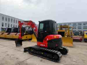 Original Japan Used Kubota U55-4 Mini Hydraulic Excavator, 5.5 Ton Compact <b>Digger</b> in Excellent Working Condition - Product Image 4