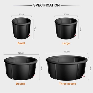 Free Standing SPA Portable Folding <b>Inflatable</b> Ice Hot <b>Bath</b> Tub for Adults PVC <b>Inflatable</b> <b>BATH</b> TUB Durable Cold Plunges - Product Image 6