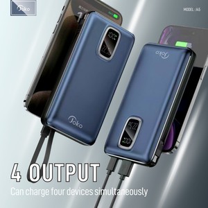 Joko 2025อัลตร้าสลิมไร้สาย22.5W 20000mAh <span class=keywords><strong>พา</strong></span><span class=keywords><strong>ว</strong></span><span class=keywords><strong>เวอร์</strong></span><span class=keywords><strong>แบงค์</strong></span>พร้อมสายชาร์จเร็<span class=keywords><strong>ว</strong></span> Type C & L เอาต์พุตอินเตอร์เฟซ QC 20W - Product Image 5