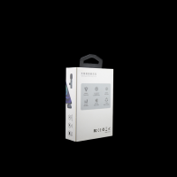 Vente en gros directe des fabricants de boîte d'emballage de lucarne en plastique rectangulaire pliable personnalisée pour produits électroniques 3c