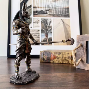 รูปปั้นนักรบผู้พิทักษ์อียิปต์เรซิ่นที่กำหนดเอง - Product Image 5