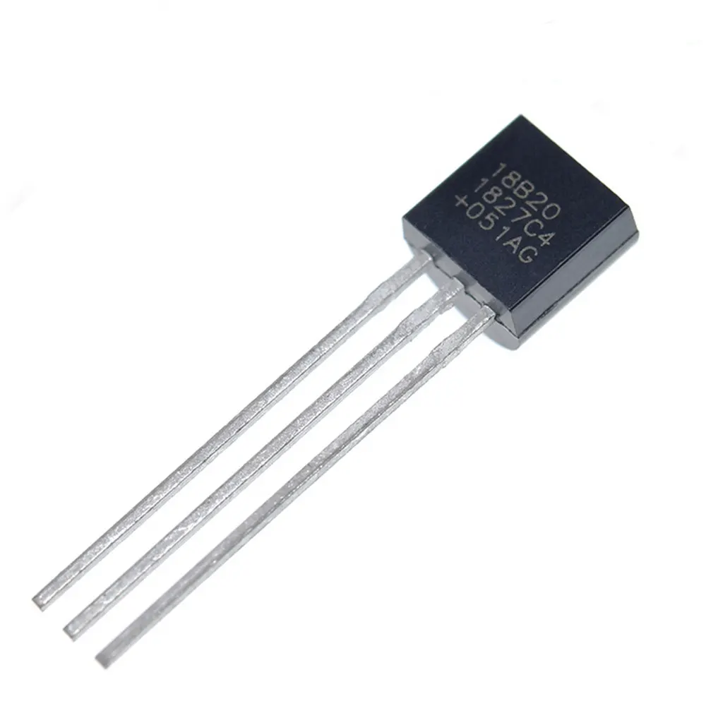 Sensor Elektronische Chip Ds18b20 Tot-92 18b20 Chips Temperatuursensor Ic 18b20 Diy Elektronisch
