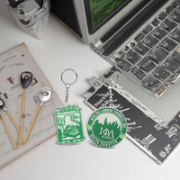 Iota Phi Lambda Lettres Grecques PVC Porte-clés Réglable En Caoutchouc En Plastique Porte-clés Zeta Phi Beta Sororité Fraternité Cadeaux Ensembles