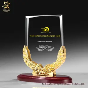 Trophée en cristal blanc pour champion <span class=keywords><strong>de</strong></span> concours <span class=keywords><strong>de</strong></span> <span class=keywords><strong>chant</strong></span> et <span class=keywords><strong>de</strong></span> danse, récompense pour les meilleurs vendeurs, réunion annuelle <span class=keywords><strong>de</strong></span> l'entreprise - Product Image 6