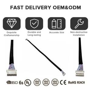 신뢰할 수 있는 전기 자전거 메인 배선 하네스 10핀 방수 케이블 및 IoT 모빌리티 및 제어 보드용 자동차 배선 하네스 - Product Image 4
