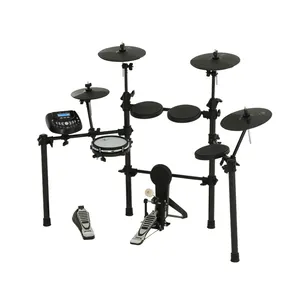 Conjunto profissional de bateria eletrônica, instrumentos musicais de percussão e tambor eletrônico