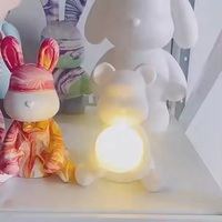 En gros, Kit de peinture créatif DIY style Lune Lumineuse pour figurines Ours, Dragon, Lapin, pour enfants et adultes