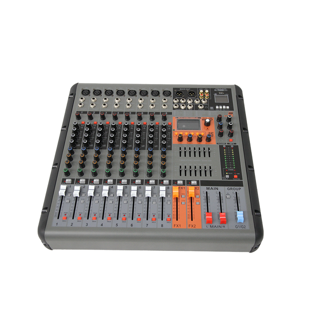 PM-12A 4 Channel Professional Digital Music DJ Audio Mixer Controller