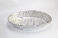Plaques de cuisson ovales en aluminium de qualité supérieure avec couvercle en plastique, résistantes au four, pour barbecue et utilisation au four à domicile, 4680 ml