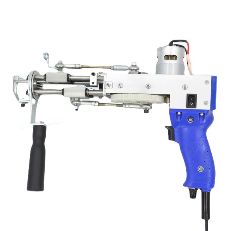 Электрический тафтинговый пистолет для плетения ковров, 2 в 1, обрезная петля для ворса, пистолет для тафтинга ковров, вязальная вышивальная машина, оптовая торговля