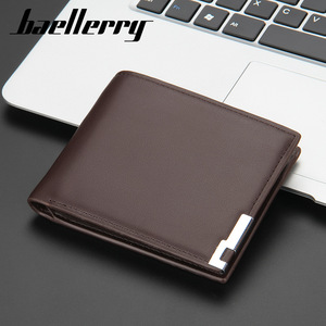 <b>Men's</b> Ultra Thin <b>Wallet</b> Pu Leather Horizontal Design Slim Everyday Use - Product Image 4