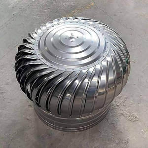 Roof <b>Fan</b> Without Power <b>Mounted</b> Aluminum Alloy Turbine Chimney Aluminum Alloy Turbine Self Driven - Product Image 4