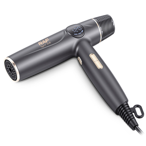 Secador de Pelo Profesional RAF de 1600W con Tecnología Iónica, 110000 RPM, Bajo Ruido, 3 Velocidades, 4 Ajustes de Calor, R.4600 RAF Professional 1600W H - Product Image 4