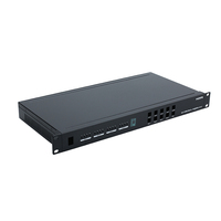 Boîtier de serveur personnalisé en alliage d'aluminium et acier galvanisé extrudé, 19 pouces, 1U, montage en rack, IP54, service ODM OEM