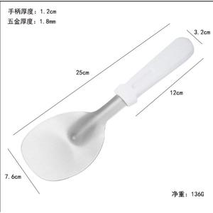 Stainless Steel Ice Cream Scoop With Comfortable Handle For Home And Commercial Use Solid Color Manual Operation - Product Image 4