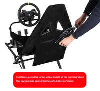 Nouveau jeu Sim Racing Rig jeu de voiture simulateur de conduite support de volant pliable pour les petits espaces de vie