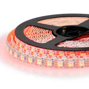 FACTORY CUSTOM Heat Resistant Smart 12V 5050 SMD RGB outdoor waterproof WS2815 Led Light Strip