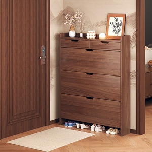 Scarpiera Moderna Minimalista in Acciaio Ultra-Sottile con Apertura a Ribalta per <span class=keywords><strong>Ingresso</strong></span>, <span class=keywords><strong>Corridoio</strong></span>, Appartamenti Piccoli e Grandi Case - Product Image 1