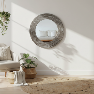 <span class=keywords><strong>Grand</strong></span> <span class=keywords><strong>miroir</strong></span> décoratif à cadre en <span class=keywords><strong>bois</strong></span> vintage personnalisé <span class=keywords><strong>miroir</strong></span> mural suspendu pour salle de bain chambre dressing-<span class=keywords><strong>Miroir</strong></span> Spiegel - Product Image 2