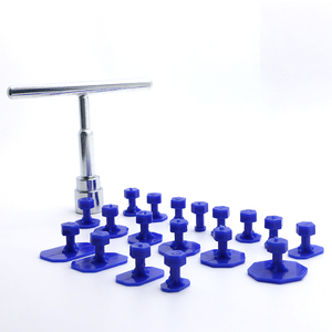 Tự động Dent công cụ sửa chữa tấm kim loại sửa chữa puller đơn giản t-loại nhà sản xuất + 18 Gasket không dấu vết hút Pit công cụ - Product Image 2