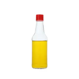 Prezzo economico 220ml 250ml bottiglia di olio di sesamo piccole bottiglie di vetro per olio d'oliva con tappo a vite a prova di perdite