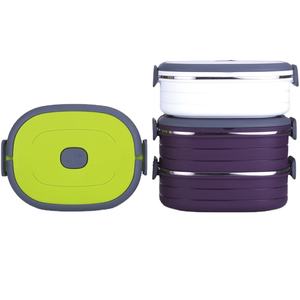 Boîte à bento en acier inoxydable, bento de haute qualité, conteneurs alimentaires à <span class=keywords><strong>emporter</strong></span>, offre spéciale, - Product Image 6