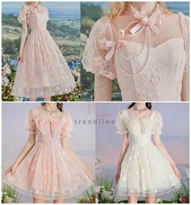 Trung Quốc Nhà Máy Giá Bán Buôn 3D Thêu Công Chúa Dot Đổ Xô Nhung <span class=keywords><strong>Sequins</strong></span> Vải Cho Đám Cưới Cô Dâu Của Phụ Nữ Ăn Mặc - Product Image 2