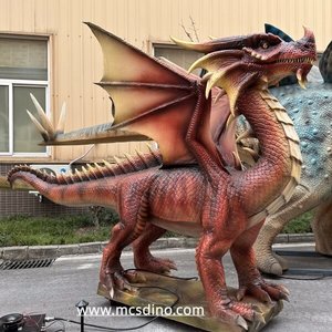 MCS-ANIMATRONIC YOUTH RED DRAGON - <span class=keywords><strong>Dinosaurio</strong></span> Artificial para Interiores y Exteriores - Product Image 3