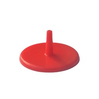 Lot de 100 marqueurs de position de balle de golf multicolores de 24mm à visibilité facile Marqueur de balle de golf en plastique durable