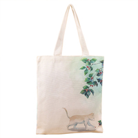 Sac fourre-tout en toile de coton RPET recyclé naturel personnalisé 8oz, idéal pour étudiants, promotionnel et économique, nouvelle collection 2027