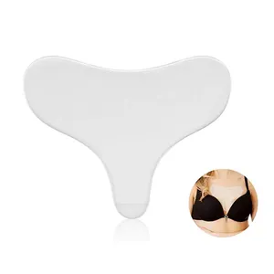 Y Tế Cấp Silicone Chăm Sóc Tái Sử Dụng Chống Nhăn Ngực Pad T Shape Cao Cấp Ngăn Ngừa Nếp Nhăn Pad