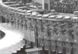 Laveuse professionnelle de flacons en <span class=keywords><strong>verre</strong></span> à petite dose, sécurité, acier inoxydable, rotative, contrôlée par PLC, moteur 2Kw, 1 an - Product Image 4